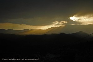 le paysage autour du gite 
